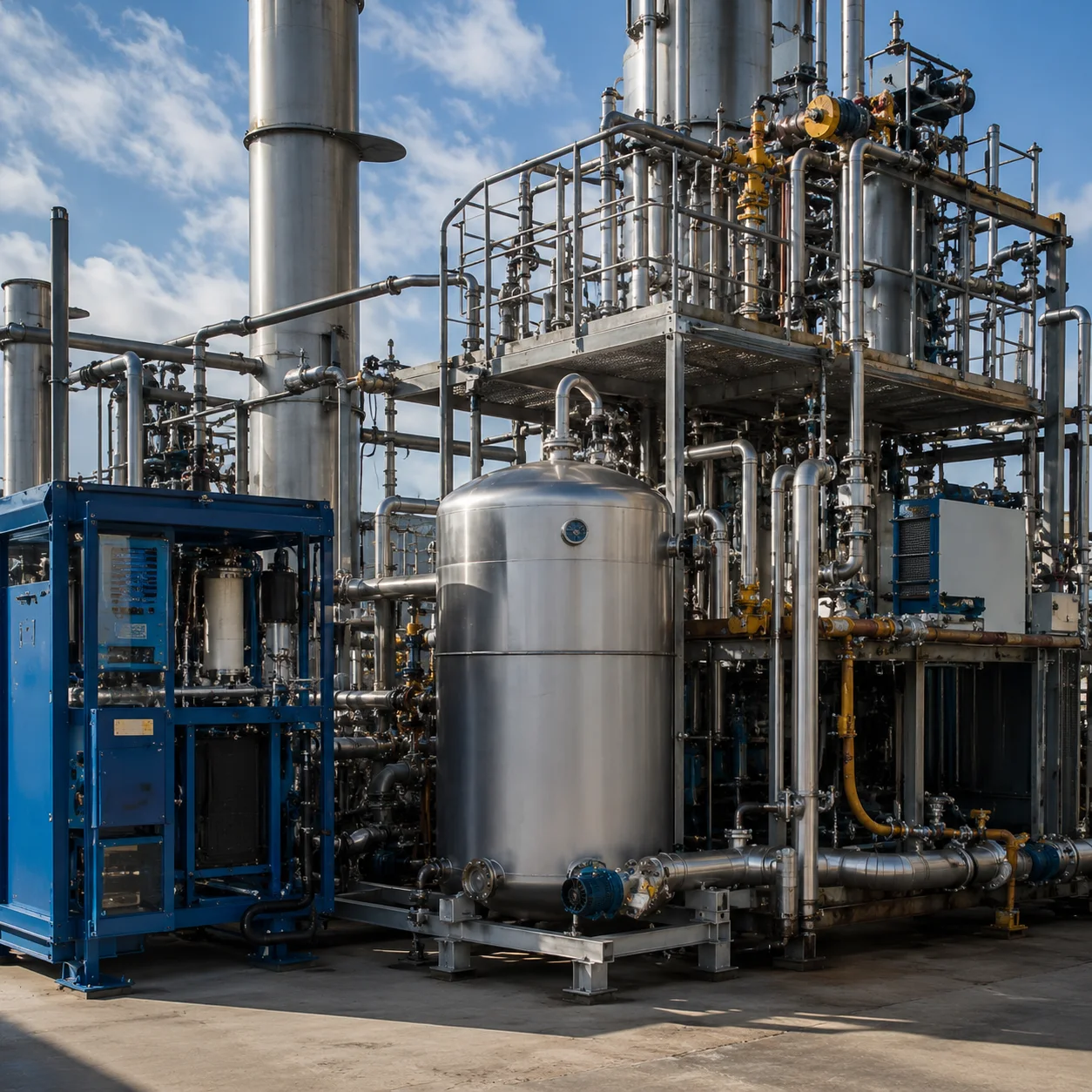 Ammonia-control processing equipment